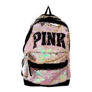 Victoria's Secret PINK Sequin Flip Campus Backpack